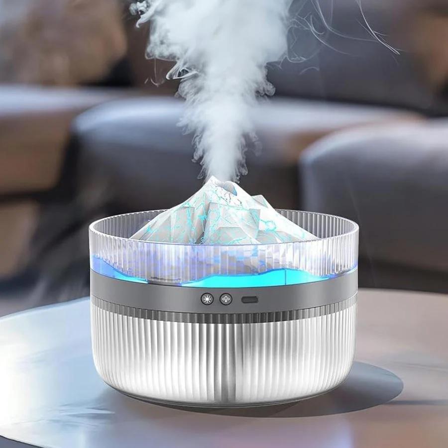 Увлажнитель воздуха-ночник Volcano Humidifier Белый (MS-14638)