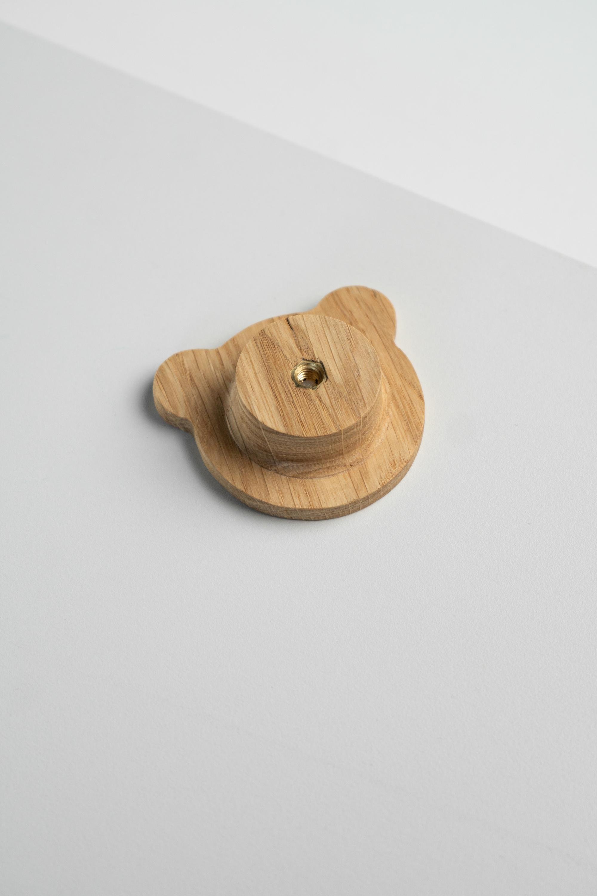 Меблева ручка Bear із дерева 66 мм - фото 4 Меблева ручка Bear із дерева 66 мм - фото 4