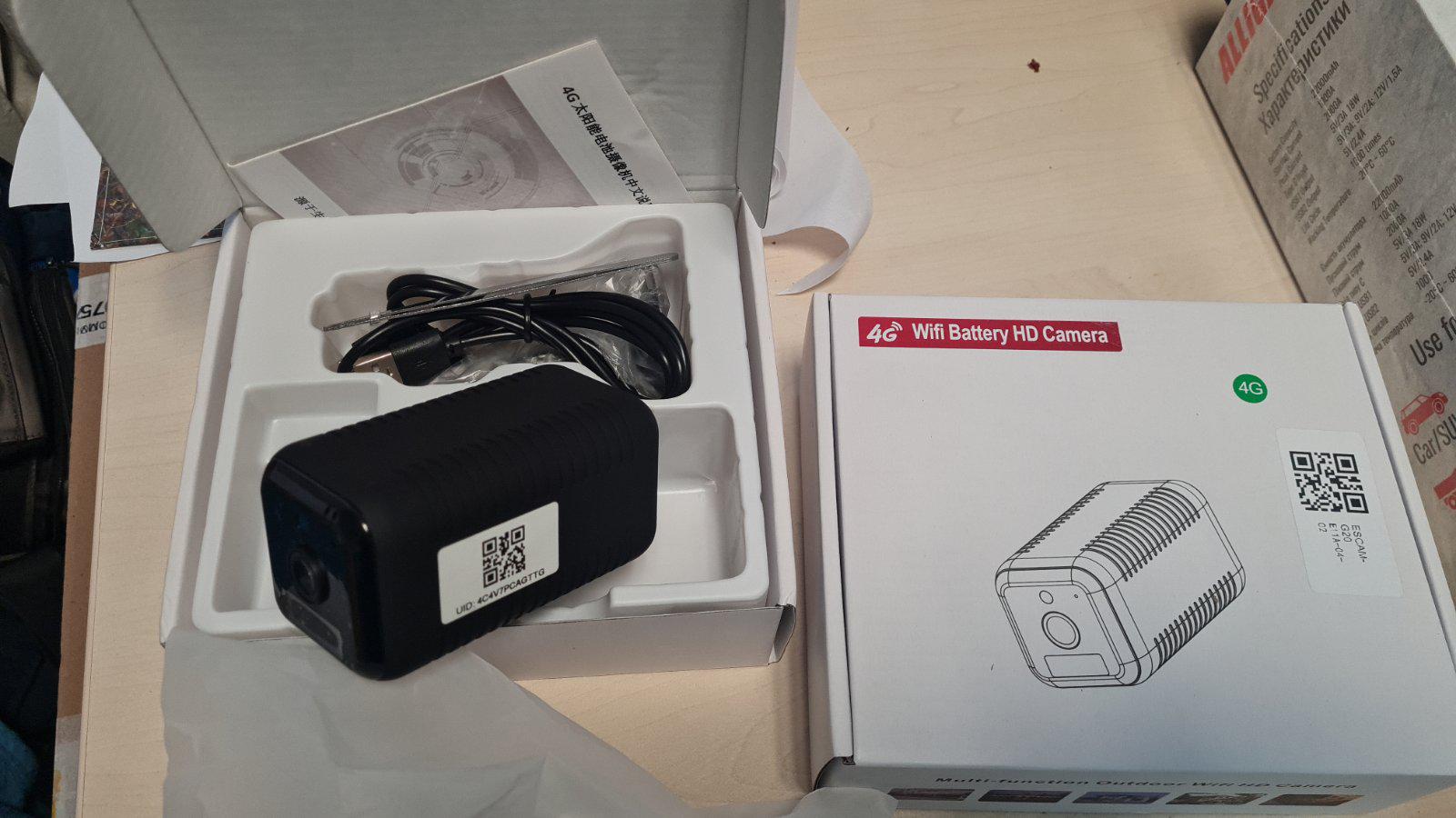 Відеокамера 4G сім карта міні автономна з акумулятором Li-Po шпигун 007 Escam MSG20 3G PIR 6200 мАг - фото 5 Відеокамера 4G сім карта міні автономна з акумулятором Li-Po шпигун 007 Escam MSG20 3G PIR 6200 мАг - фото 5