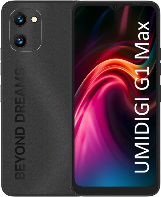 Смартфон Umidigi G1 Max 6/128 Гб Starry Black (1741138044)