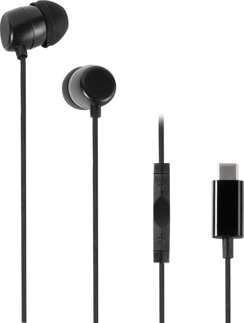 Навушники без мікрофону Vivanco Earbuds Black (61752)