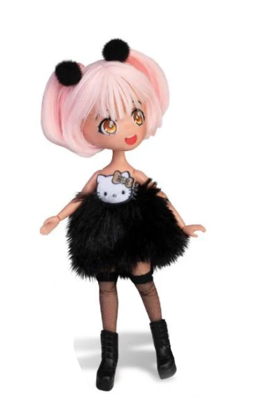 Кукла Hello Kitty 4SF Manga Dolls 20 см Серый (ID-188-L-25) Кукла Hello Kitty 4SF Manga Dolls 20 см Серый (ID-188-L-25)