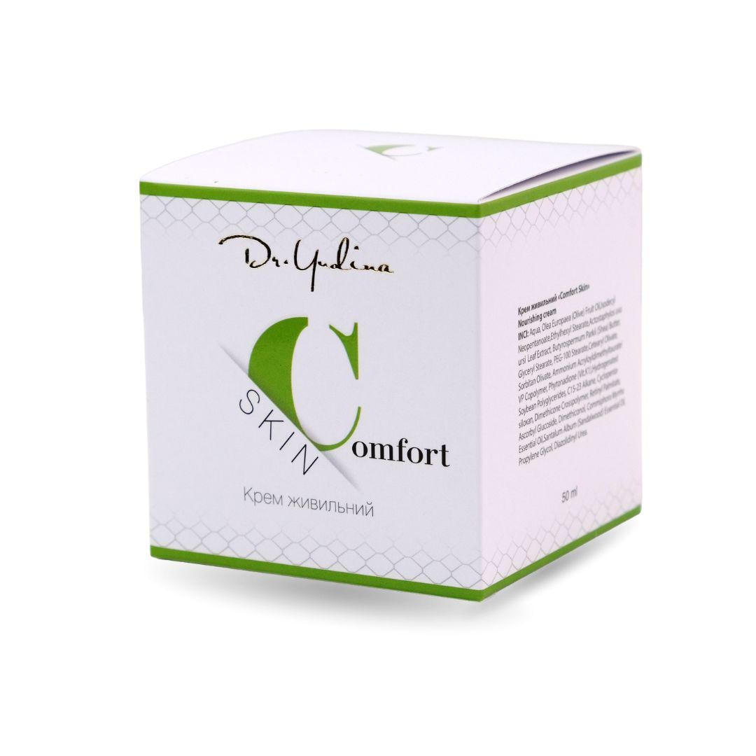 Живильний крем для обличчя Dr.Yudina Comfort Skin інтенсивне відновлення та захист сухої і чутливої шкіри 50 мл