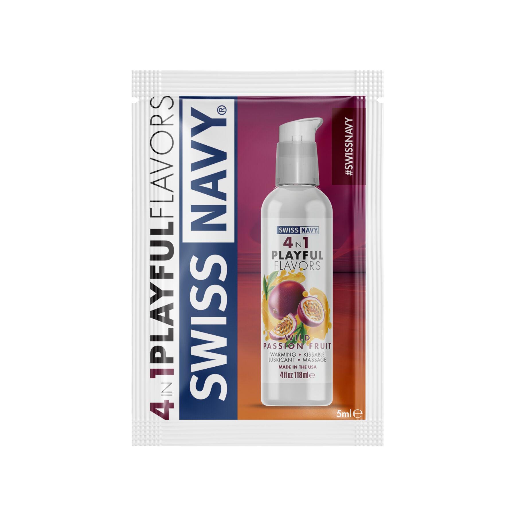 Пробник Swiss Navy 4in1 Wild Passion Fruit 5 мл (SX1358)