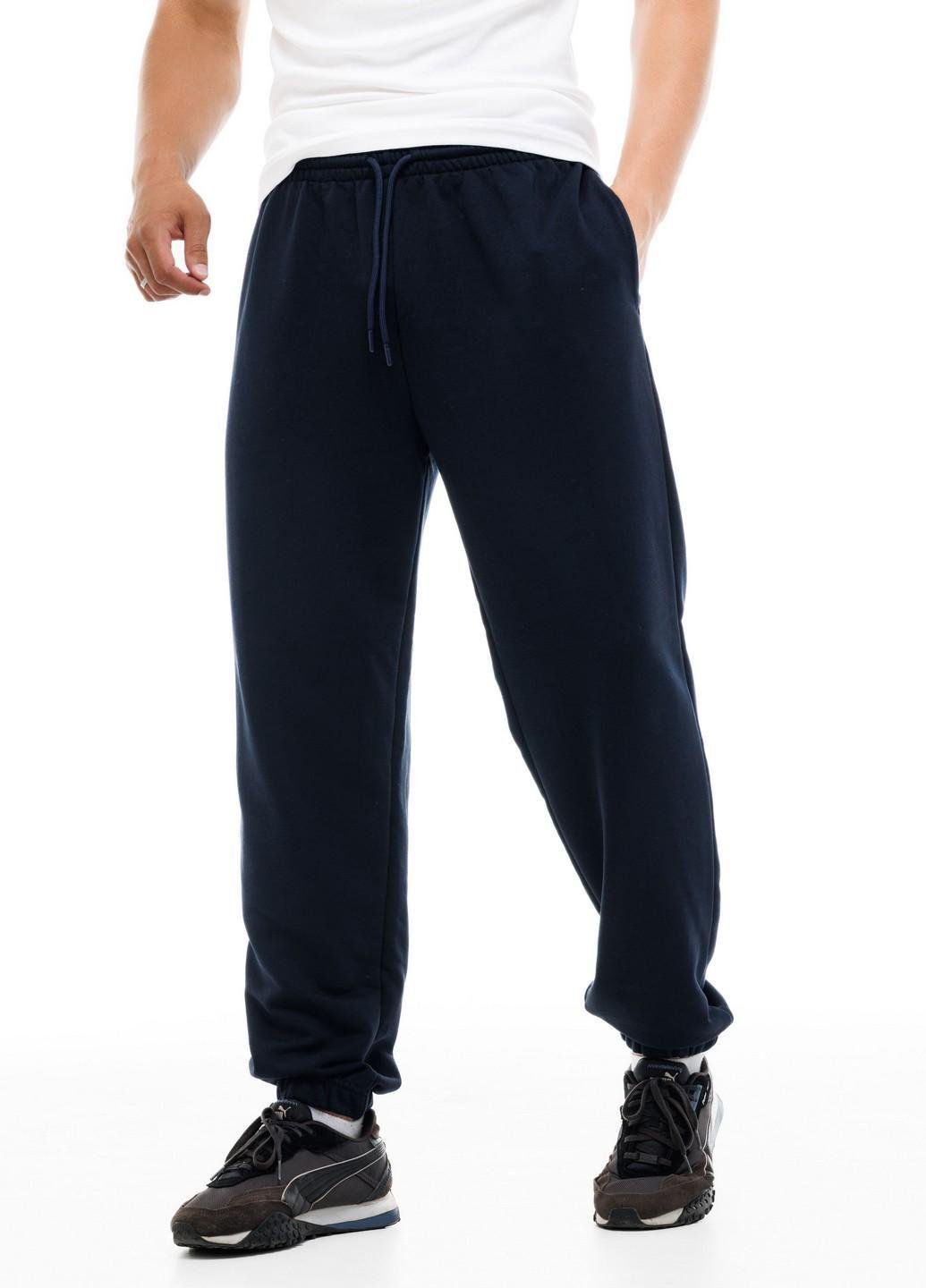 Штаны базовые мужские Наталюкс с карманами трехнитка XL Темно-синий (3715179402441) - фото 8 Штаны базовые мужские Наталюкс с карманами трехнитка XL Темно-синий (3715179402441) - фото 8