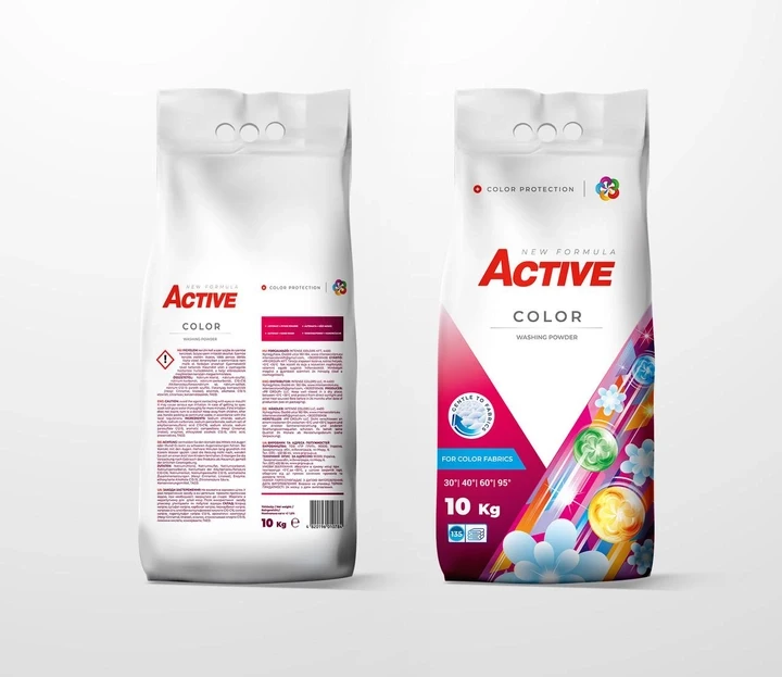 Стиральный порошок Active Color цветных вещей 10 кг на 135 стирок - фото 2 Стиральный порошок Active Color цветных вещей 10 кг на 135 стирок - фото 2