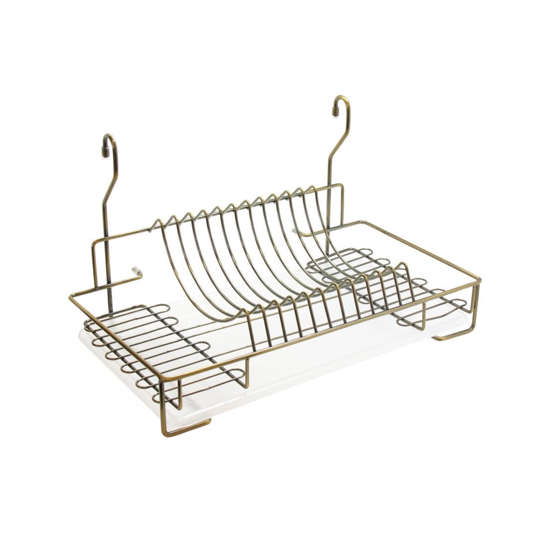 Сушилка на рейлинг Lemax для посуды Бронзовый (MX-074 BA)