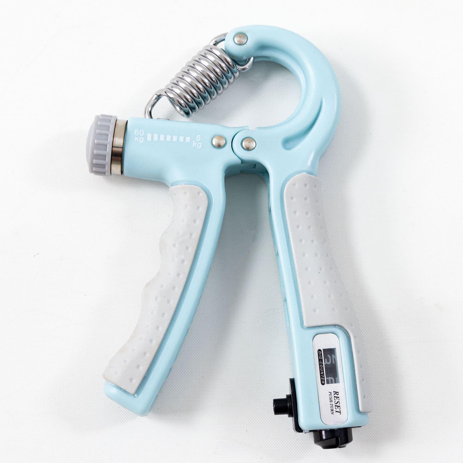 Еспандер кистьовий пружинний OSPORT з лічильником та з регульованим навантаженням 5-60 кг М'ятний (MS 4122-2) - фото 1 Еспандер кистьовий пружинний OSPORT з лічильником та з регульованим навантаженням 5-60 кг М'ятний (MS 4122-2) - фото 1