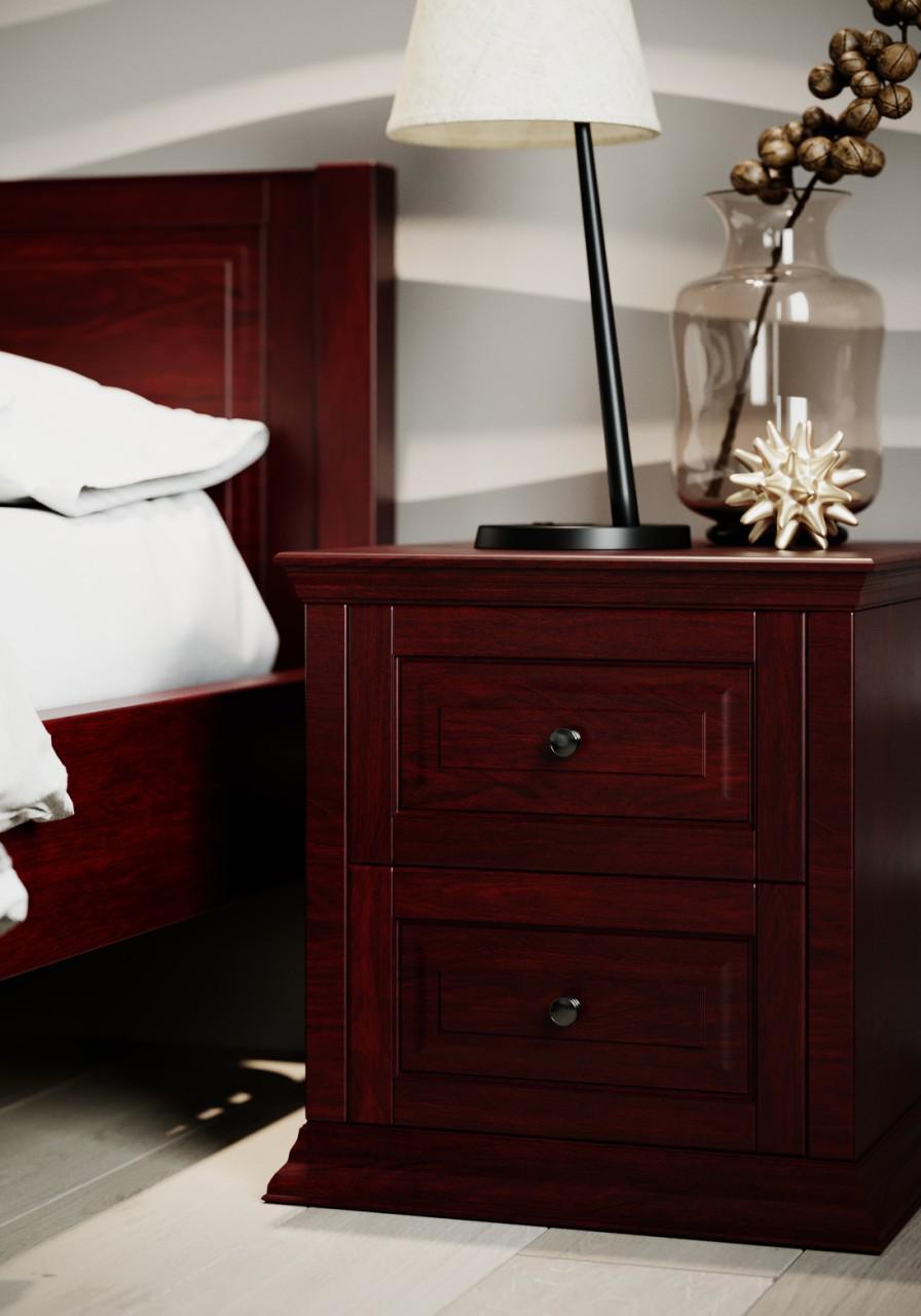 Тумба прикроватная Мікс Меблі 2Ш Ланита Каштан 246 (А0053943) Тумба прикроватная Мікс Меблі 2Ш Ланита Каштан 246 (А0053943)