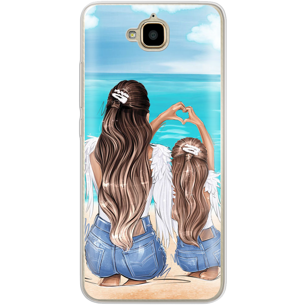 Чехол Boxface Huawei Y6 Pro Family Vacation Прозрачный силикон (25518-up2380-25518)