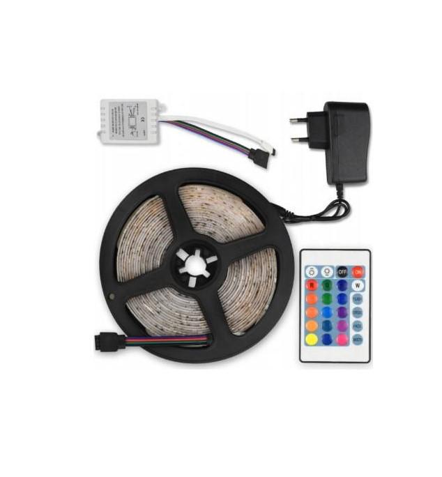 Светодиодная лента UKC водонепроницаемая с пультом ДУ 300 светодиодов 5 м - фото 3 Светодиодная лента UKC водонепроницаемая с пультом ДУ 300 светодиодов 5 м - фото 3