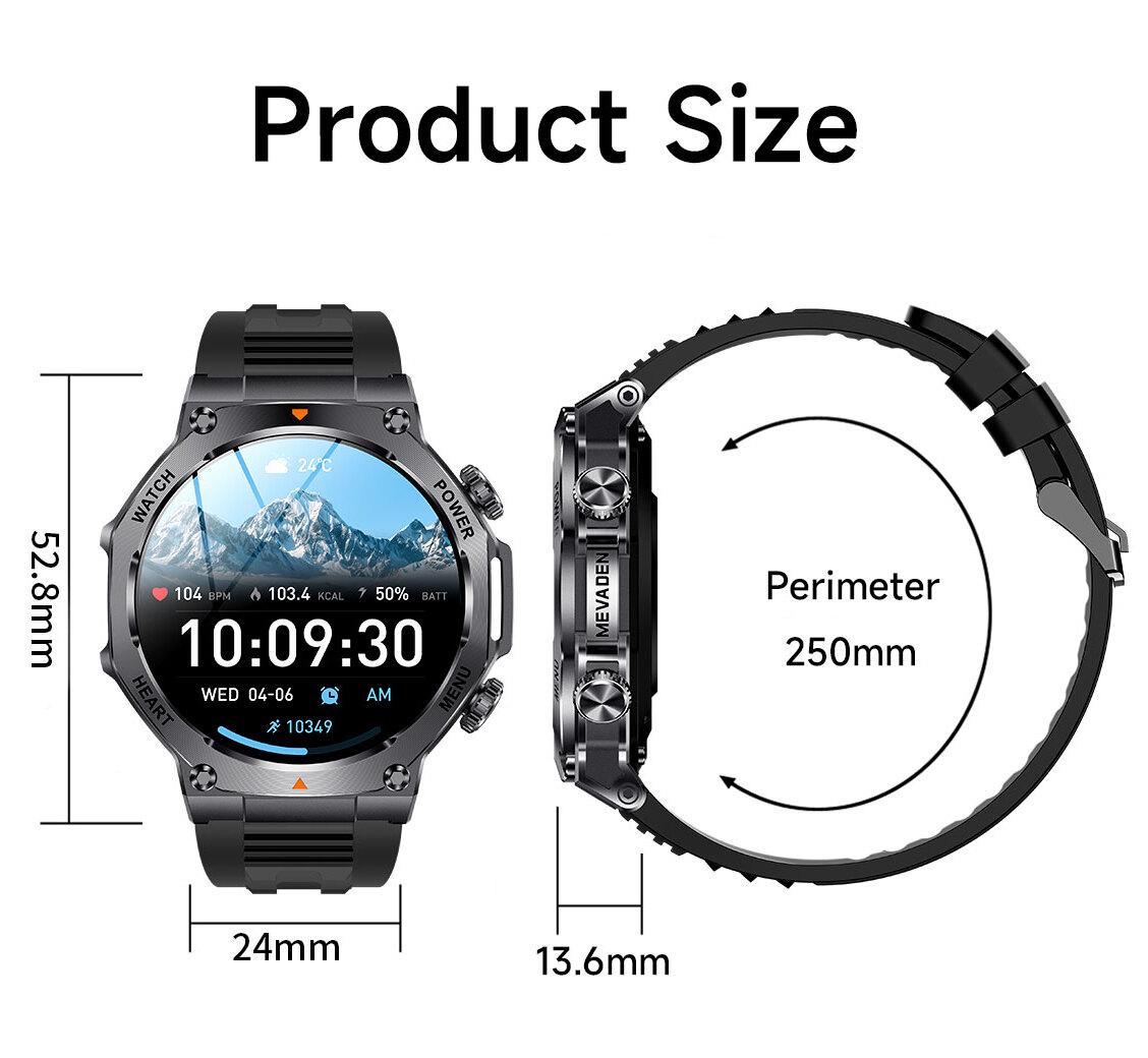 Смарт-часы Smart Mevaden Ultra Steel 2 ремешки (2043) - фото 32 Смарт-часы Smart Mevaden Ultra Steel 2 ремешки (2043) - фото 32