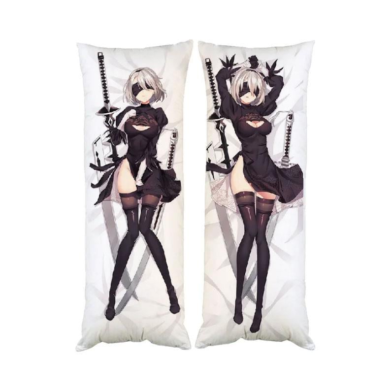 Подушка дакимакура 2B Nier Automata 40х100 см (1051)
