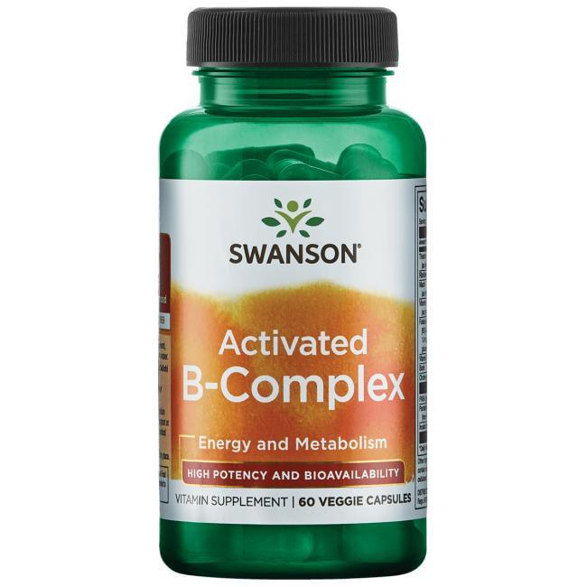 В комплекс Swanson Activated B-Complex High Bioavailability 60 Veg Caps