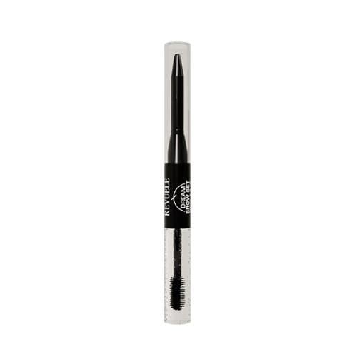 Олівець та фіксатор для брів Revuele Dream Brow Set 2в1 0,3 г + 5 мл Чорний