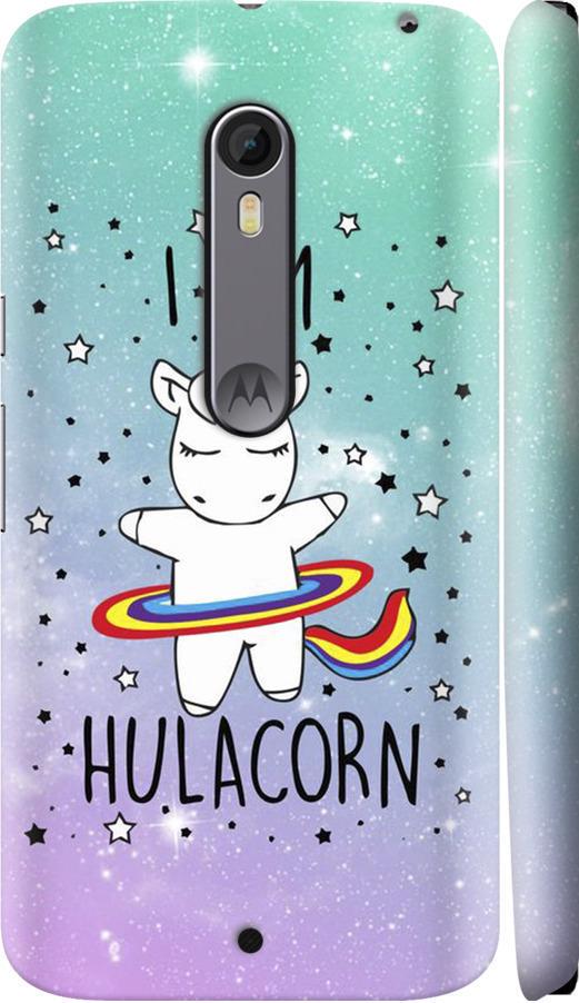 Чехол на Motorola Moto X Style I'm hulacorn (3976m-455-42517)