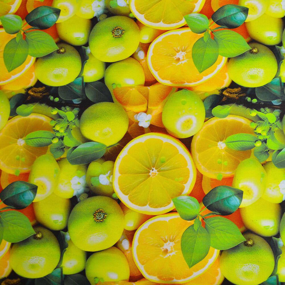 Тканина панама бавовна Цитрус 235 гр/м2 з захистом від плям 180 см (27457)