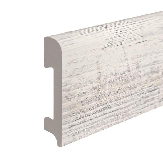 Плинтус дюрополимерный 2500х15х77 мм Светлое дерево (7715P-19153)