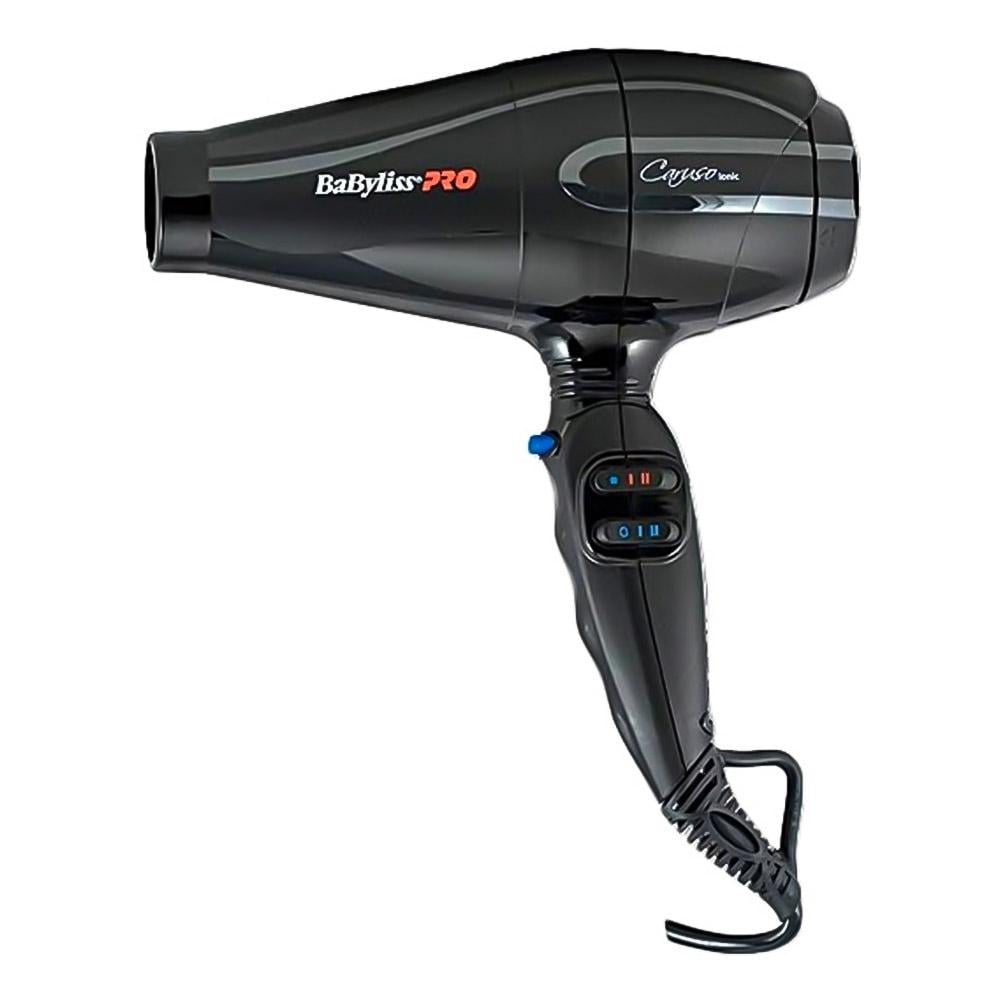 Фен для волос BaByliss PRO Caruso Ionic Black BAB6510IRE с ионизацией Черный (31486)