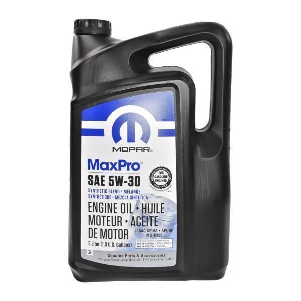 Моторное масло Mopar MaxPro 5W-30 5 л (68518205AA)