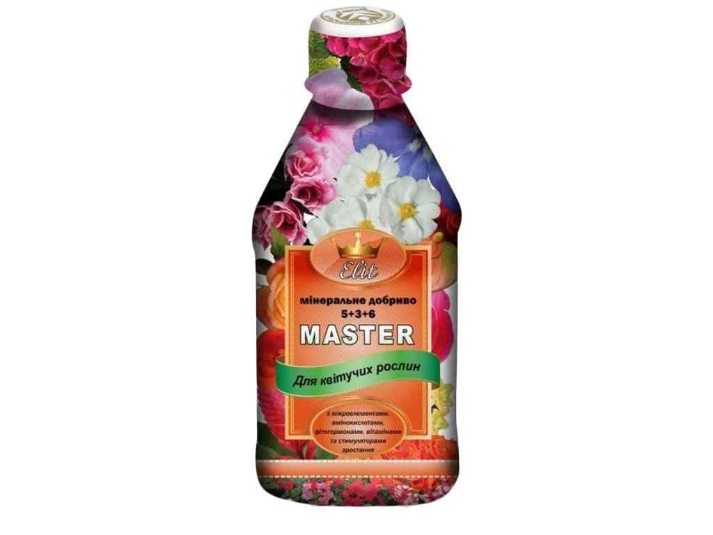 Удобрение минеральное жидкое для цветущих растений Master Elit 0,3 л (588675)