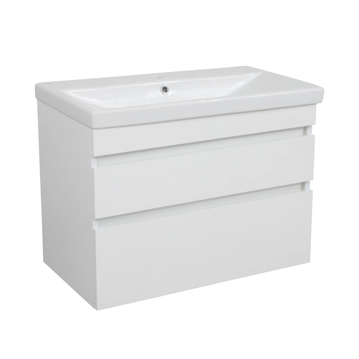 Тумба у ванну Aqua Rodos Вінтаж 800x450 підвісна з умивальником CeraStyle Elite Білий глянцевий (АР000120184)