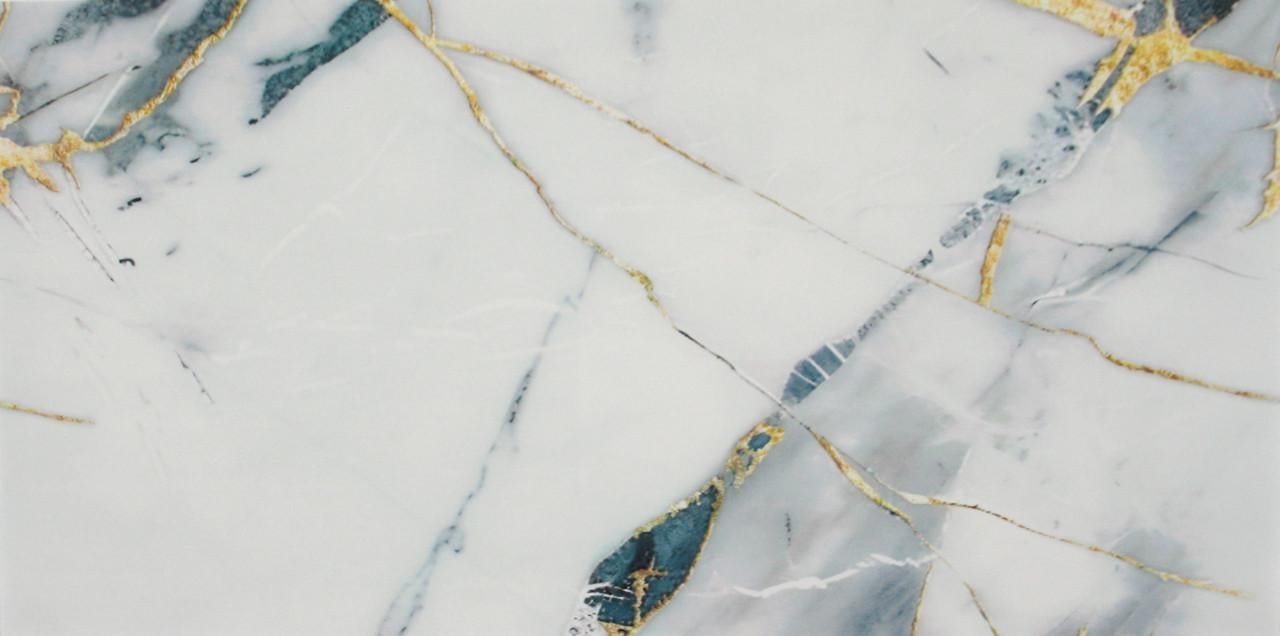 Панель самоклеюча глянцева РЕТ під колір структури 600х300х2,5 мм Пастельний світлий мокрий асфальт з відтінком сірий (VN3-139)