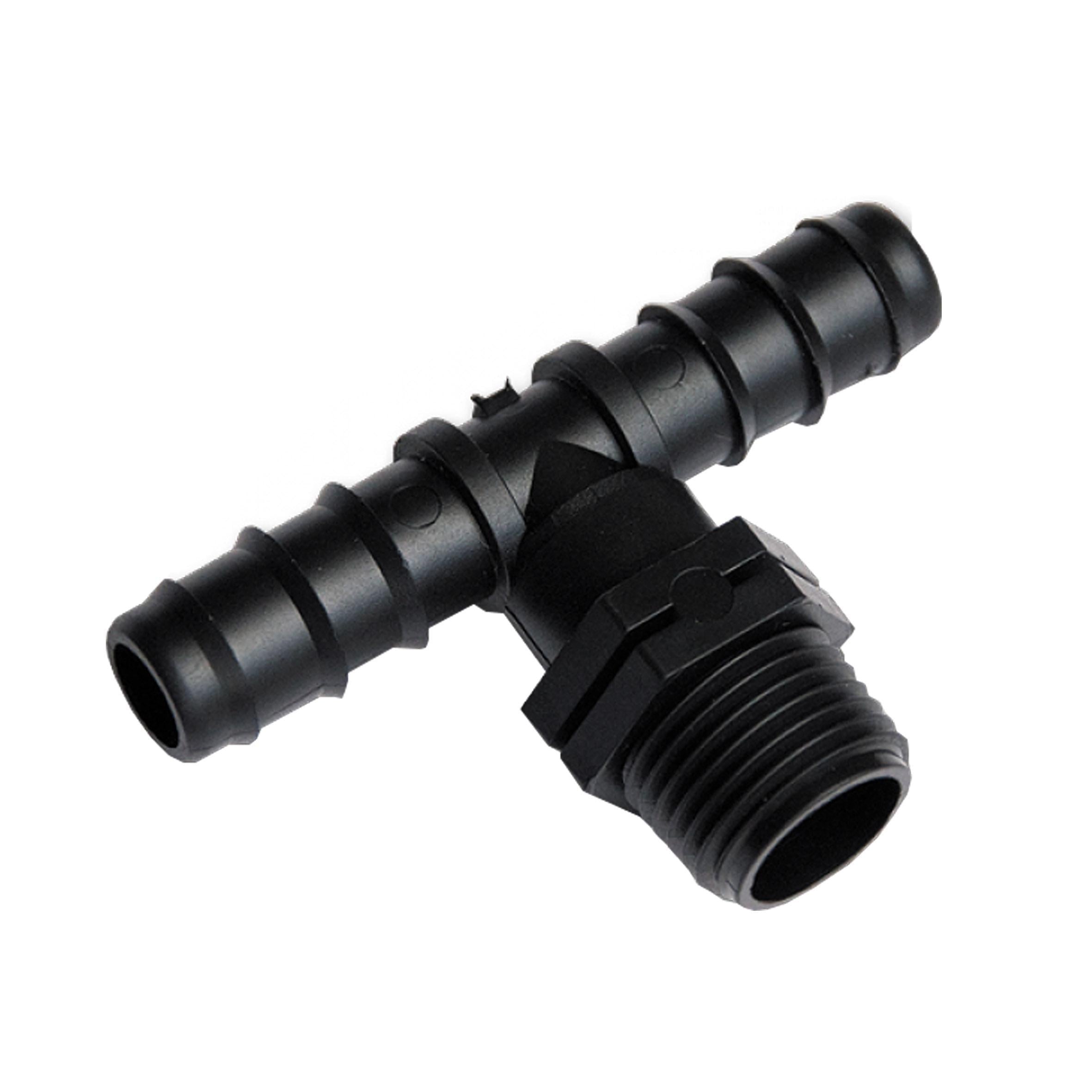 Соединитель-тройник для трубки Bradas 16 мм РЗ 1/2” (000028864)