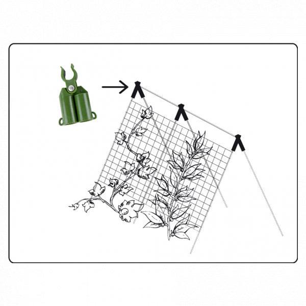 З'єднувач регульований для садових опор eгловий Bradas 11 мм 4 шт. - фото 2 З'єднувач регульований для садових опор eгловий Bradas 11 мм 4 шт. - фото 2