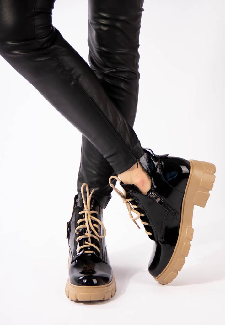 Ботинки женские Fabio Monelli р. 39 Черный (168336)