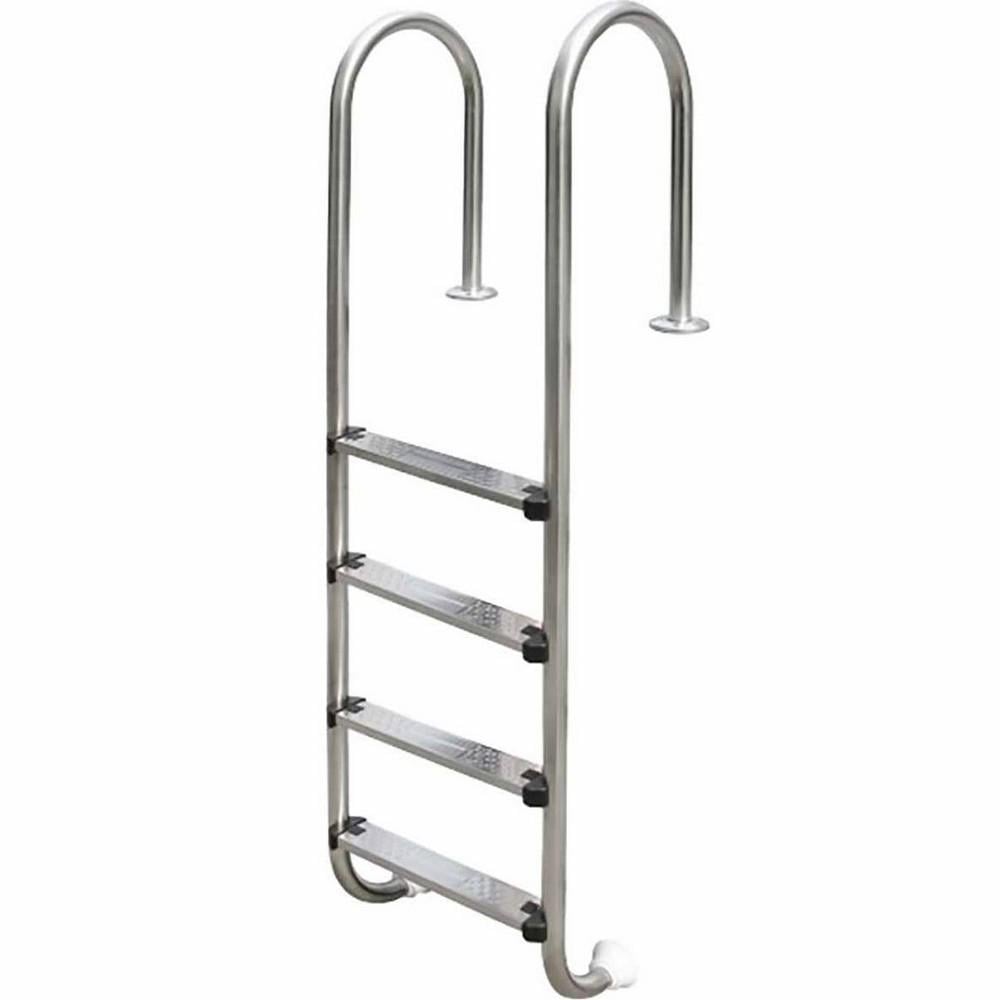 Лестница для бассейна Emaux Muro 4 ступени AISI304 фланцевая (MUF415-SR)