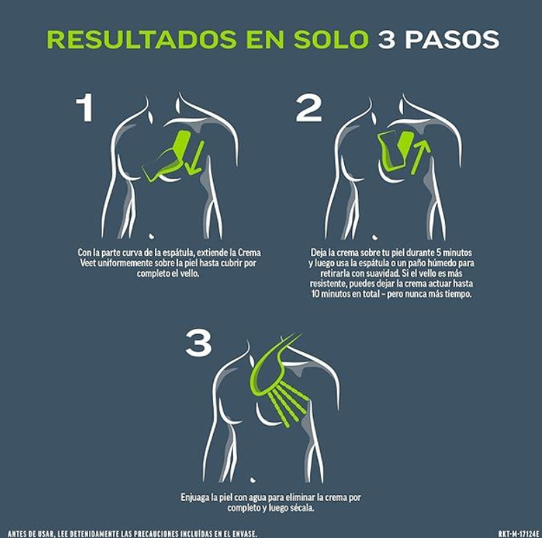 Крем мужской Veet для депиляции волос за 5 мин для чувствительной кожи Men Total Pro Crema Depilatoria 5 min 200 мл (516901504) - фото 4 Крем мужской Veet для депиляции волос за 5 мин для чувствительной кожи Men Total Pro Crema Depilatoria 5 min 200 мл (516901504) - фото 4