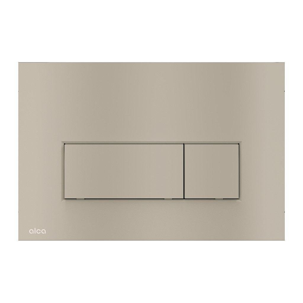 Клавиша смыва Alca Plast M57-N-M двойная Никель (SW-107257)