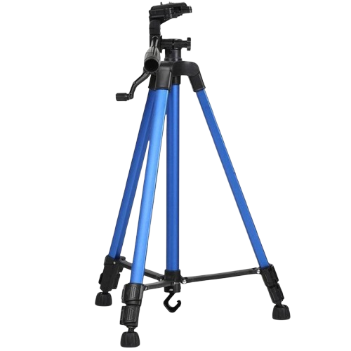 Штатив Tripod 3366 PRO тренога для телефона фотоаппарата с чехом Blue (23678296)