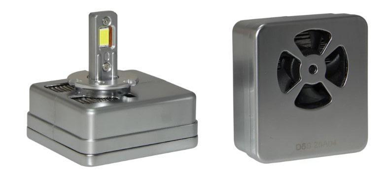 Автолампи Qline Performance LED D5S 90W 6000K 2 шт. - фото 3 Автолампи Qline Performance LED D5S 90W 6000K 2 шт. - фото 3