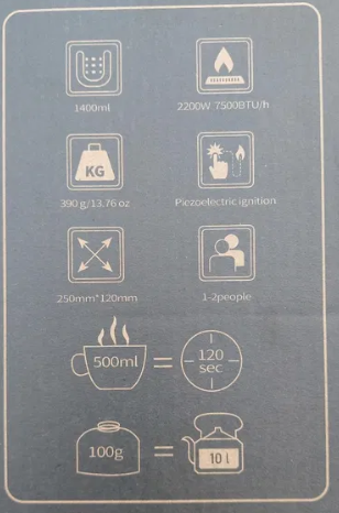 Система для приготування їжі Campeak 1,4 л (28160847) - фото 3 Система для приготування їжі Campeak 1,4 л (28160847) - фото 3