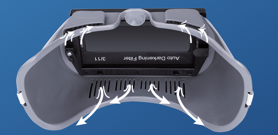 Очки сварочные с автозатемнением и косвенной вентиляцией Хамелеон (23163175) - фото 2