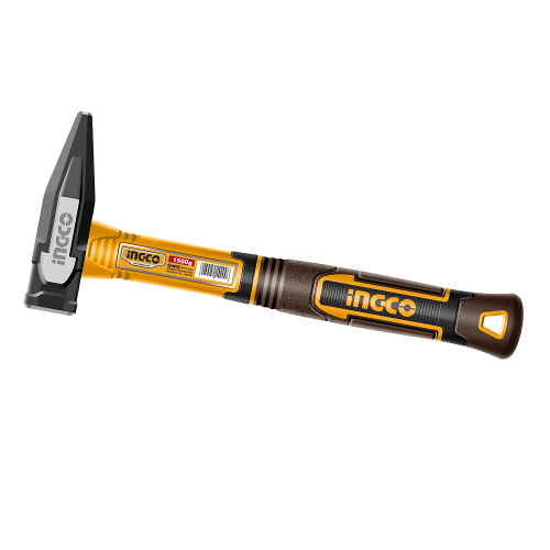 Молоток слесарный INGCO фибергласовая ручка 1500 г (000245530)