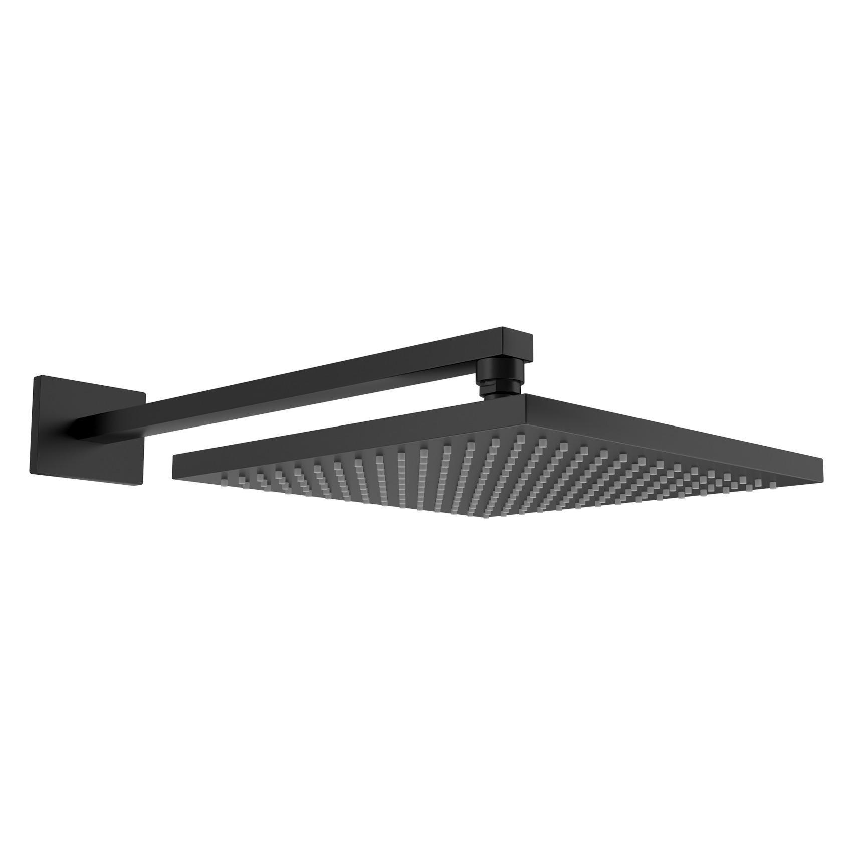 Душ верхний Imprese SMART CLICK Air-Mix 255 мм Черный (82158)