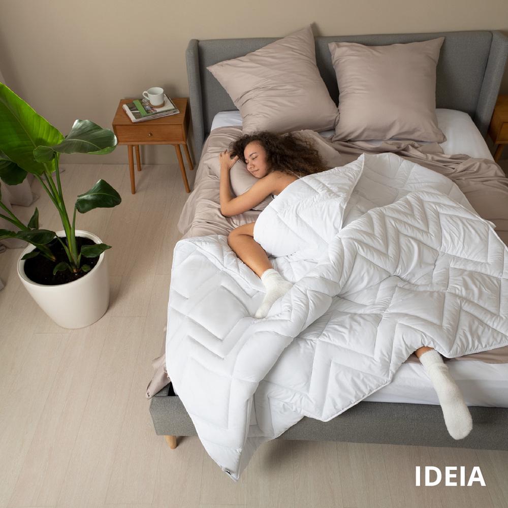 Одеяло зимнее IDEIA Nordic Comfort антиаллергенное теплое 300 г/м2 200х220 см Белый - фото 10