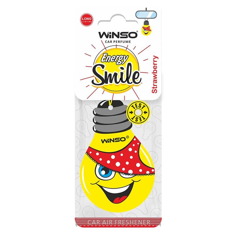 Ароматизатор WINSO Energy Smile Strawberry (990370)