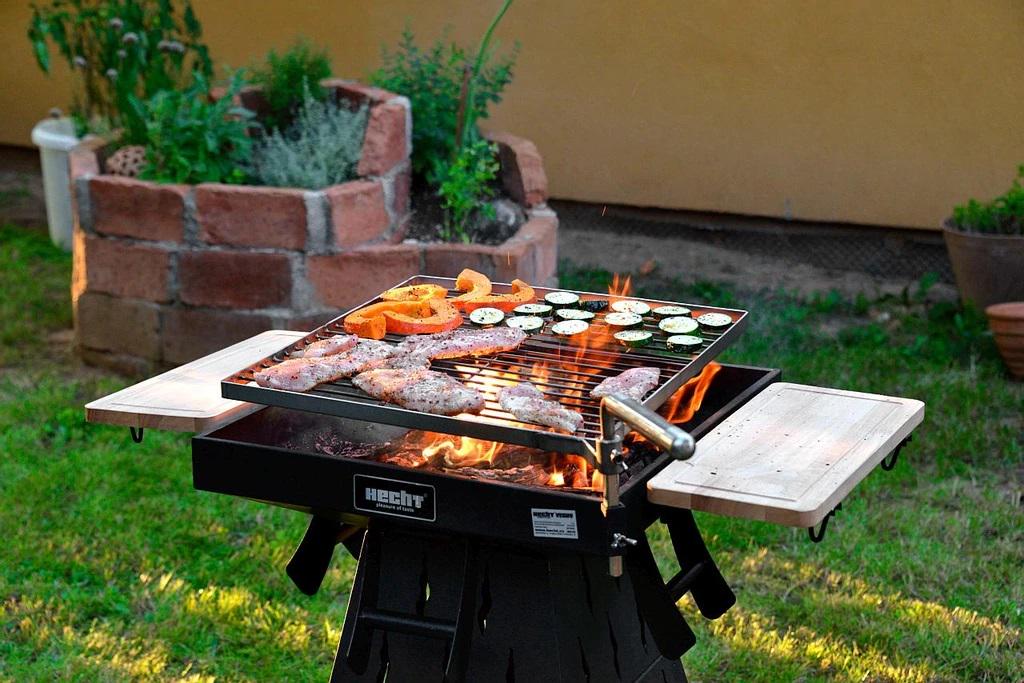 Угольный гриль HECHT VESUV 3в1 73х95х88 см - фото 2 Угольный гриль HECHT VESUV 3в1 73х95х88 см - фото 2