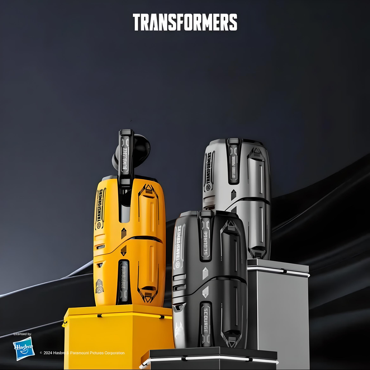 Навушники вакуумні Hasbro Transformers TF-T01 BumbleBee з ігровим режимом Yellow (2307835907) - фото 6