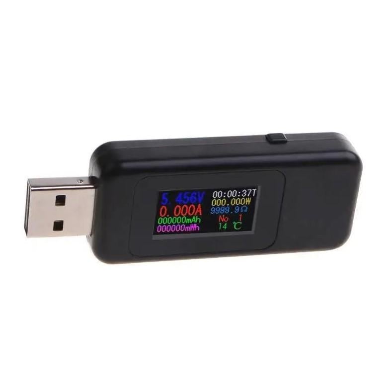 Тестер Keweisi KWS-18L USB 10в1 Чорний