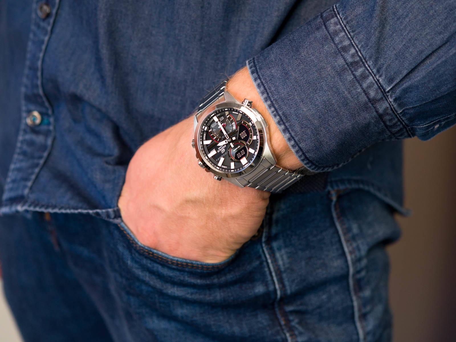 Часы Casio Edifice ECB-30D-1AEF (4839) - фото 3 Часы Casio Edifice ECB-30D-1AEF (4839) - фото 3