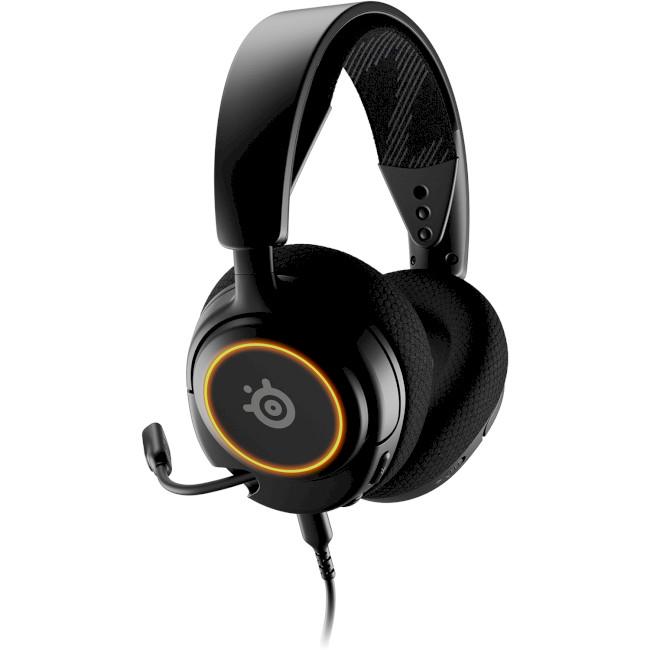 Наушники игровые SteelSeries Arctis Nova 3 с проводом 1,2 м Black (61631) - фото 3 Наушники игровые SteelSeries Arctis Nova 3 с проводом 1,2 м Black (61631) - фото 3