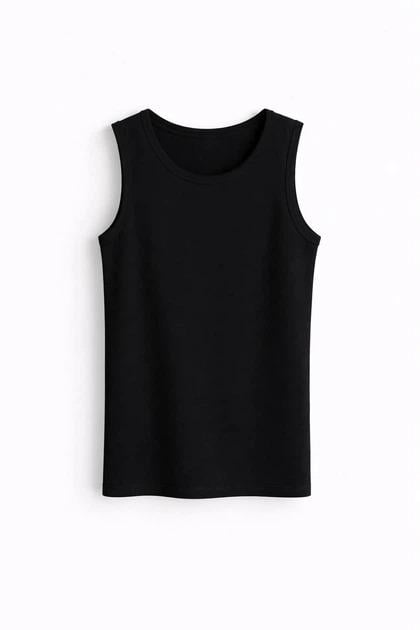 Майка H&M 752652 158-164 см Черный
