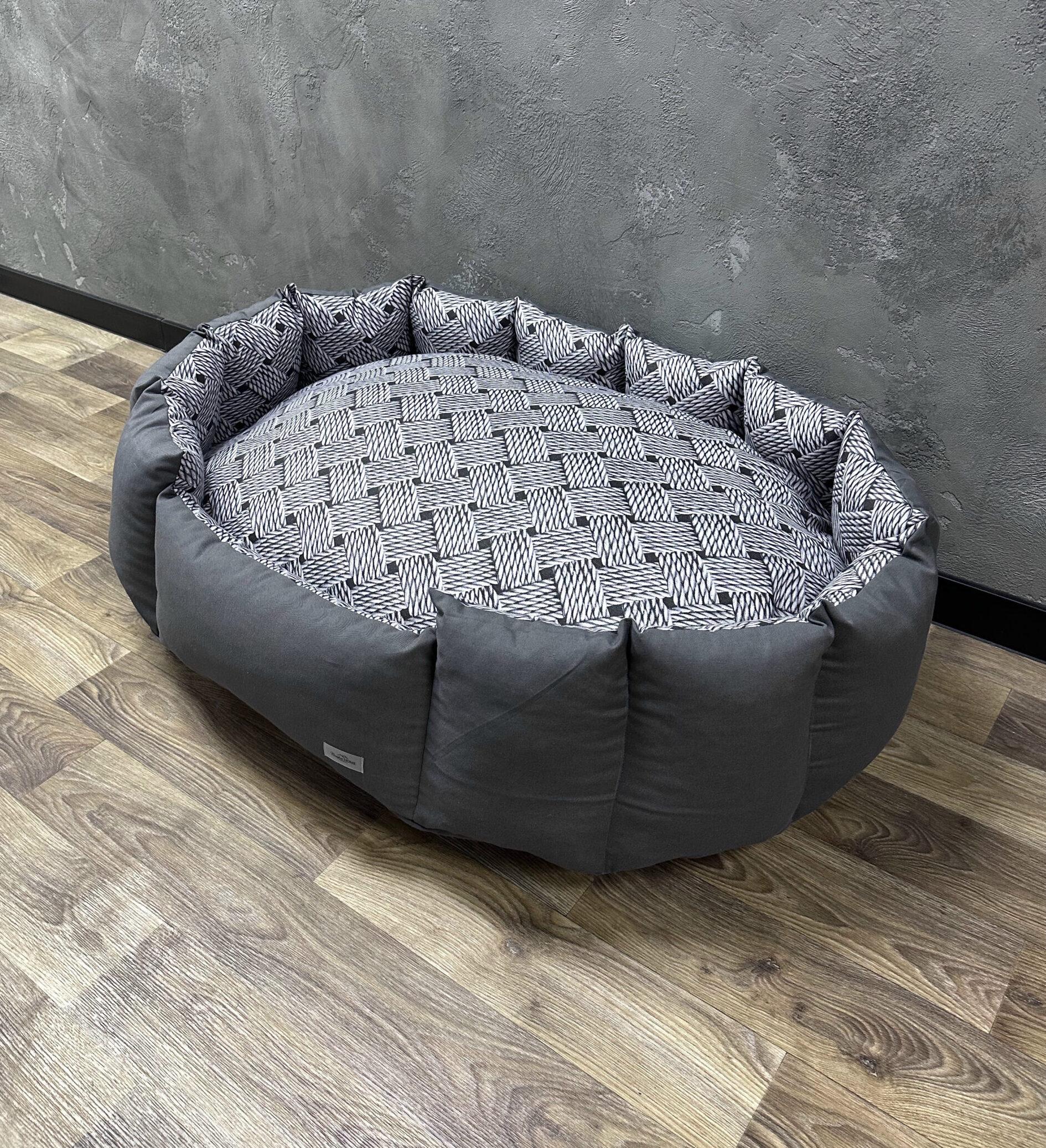 Лежак для кошек Comfort Home Rope 80х60 см Grey