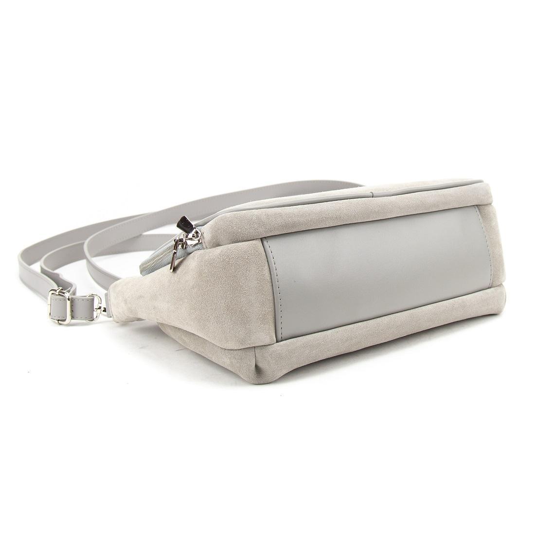 Жіноча сумка кросбоді Tavinchi CH-001G-Y сіре (2742679619) - фото 5 Жіноча сумка кросбоді Tavinchi CH-001G-Y сіре (2742679619) - фото 5