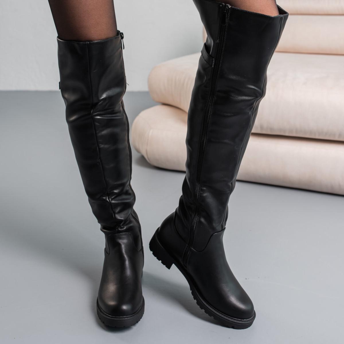 Ботфорти жіночі зимові Fashion р. 36 23,5 см Чорний (3868) - фото 3